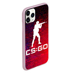 Чехол iPhone 11 Pro матовый CS GO КС ГО, цвет: 3D-розовый — фото 2