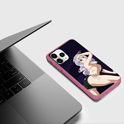 Чехол iPhone 11 Pro матовый FAIRY TAIL ХВОСТ ФЕИ, цвет: 3D-малиновый — фото 2
