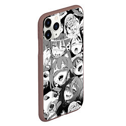 Чехол iPhone 11 Pro матовый СЕНПАЙ SENPAI, цвет: 3D-коричневый — фото 2