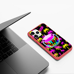 Чехол iPhone 11 Pro матовый 6ix9ine, цвет: 3D-красный — фото 2