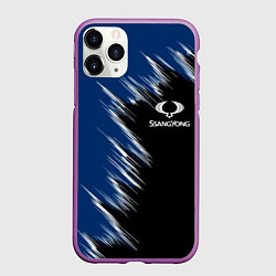 Чехол iPhone 11 Pro матовый SSANGYONG