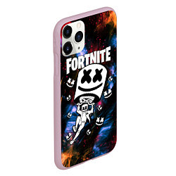 Чехол iPhone 11 Pro матовый FORTNITE x MARSHMELLO, цвет: 3D-розовый — фото 2