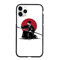 Чехол iPhone 11 Pro матовый Японский самурай Z