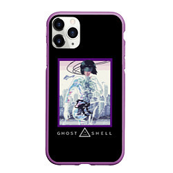 Чехол iPhone 11 Pro матовый Призрак в доспехах, цвет: 3D-фиолетовый