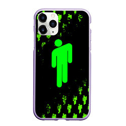 Чехол iPhone 11 Pro матовый BILLIE EILISH БИЛЛИ АЙЛИШ, цвет: 3D-светло-сиреневый