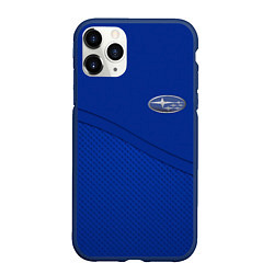 Чехол iPhone 11 Pro матовый SUBARU