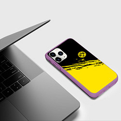 Чехол iPhone 11 Pro матовый BORUSSIA, цвет: 3D-фиолетовый — фото 2