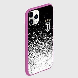 Чехол iPhone 11 Pro матовый JUVENTUS, цвет: 3D-фиолетовый — фото 2