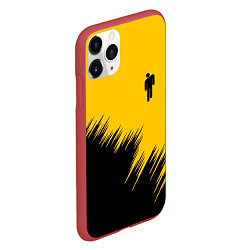 Чехол iPhone 11 Pro матовый Billie Eilish, цвет: 3D-красный — фото 2