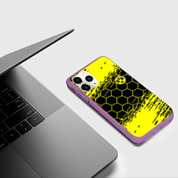 Чехол iPhone 11 Pro матовый BORUSSIA, цвет: 3D-фиолетовый — фото 2