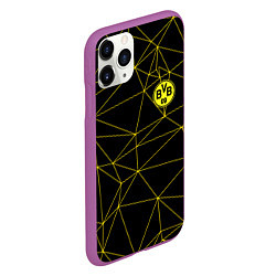 Чехол iPhone 11 Pro матовый BORUSSIA, цвет: 3D-фиолетовый — фото 2