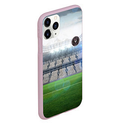 Чехол iPhone 11 Pro матовый FC INTER MIAMI, цвет: 3D-розовый — фото 2