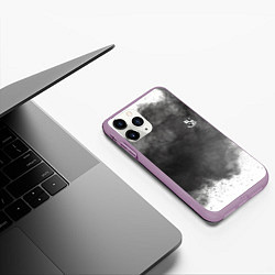 Чехол iPhone 11 Pro матовый The umbrella academy Z, цвет: 3D-сиреневый — фото 2