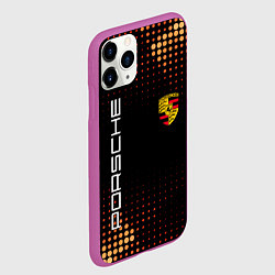 Чехол iPhone 11 Pro матовый PORSCHE, цвет: 3D-фиолетовый — фото 2