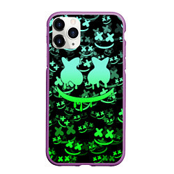 Чехол iPhone 11 Pro матовый MARSHMELLO, цвет: 3D-фиолетовый