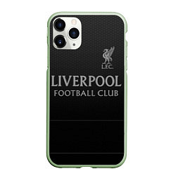 Чехол iPhone 11 Pro матовый LIVERPOOL, цвет: 3D-салатовый