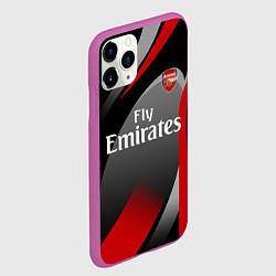 Чехол iPhone 11 Pro матовый ARSENAL UNIFORM, цвет: 3D-фиолетовый — фото 2