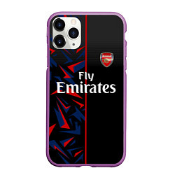 Чехол iPhone 11 Pro матовый ARSENAL UNIFORM 2020, цвет: 3D-фиолетовый