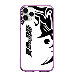 Чехол iPhone 11 Pro матовый JoJo Bizarre Adventure, цвет: 3D-фиолетовый