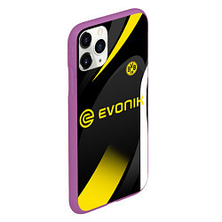 Чехол iPhone 11 Pro матовый BORUSSIA DORTMUND, цвет: 3D-фиолетовый — фото 2