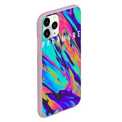 Чехол iPhone 11 Pro матовый PARAMORE, цвет: 3D-розовый — фото 2