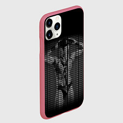 Чехол iPhone 11 Pro матовый Dungeon Master Grey, цвет: 3D-малиновый — фото 2
