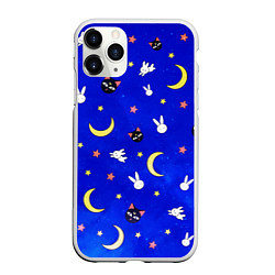 Чехол iPhone 11 Pro матовый Sailor Moon