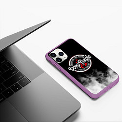 Чехол iPhone 11 Pro матовый Deep Purple, цвет: 3D-фиолетовый — фото 2