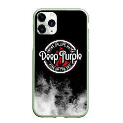Чехол iPhone 11 Pro матовый Deep Purple, цвет: 3D-салатовый