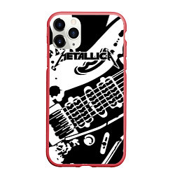 Чехол iPhone 11 Pro матовый Metallica