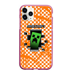 Чехол iPhone 11 Pro матовый MINECRAFT