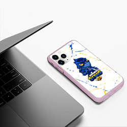 Чехол iPhone 11 Pro матовый BRAWL STARS CROW ВОРОН, цвет: 3D-розовый — фото 2