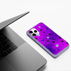 Чехол iPhone 11 Pro матовый GOTHIC SAILOR MOON, цвет: 3D-светло-сиреневый — фото 2