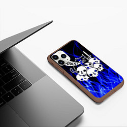 Чехол iPhone 11 Pro матовый DARK SOULS, цвет: 3D-коричневый — фото 2