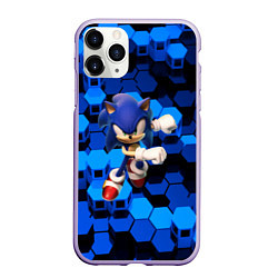 Чехол iPhone 11 Pro матовый Sonic