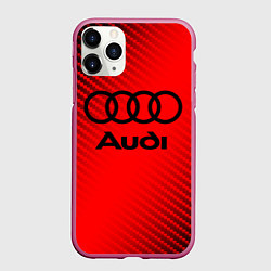 Чехол iPhone 11 Pro матовый AUDI АУДИ