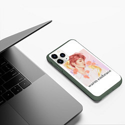 Чехол iPhone 11 Pro матовый Nct taeyong, цвет: 3D-темно-зеленый — фото 2