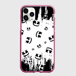 Чехол iPhone 11 Pro матовый MARSHMELLO МАРШМЕЛЛОУ, цвет: 3D-малиновый