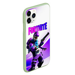 Чехол iPhone 11 Pro матовый FORTNITE, цвет: 3D-салатовый — фото 2