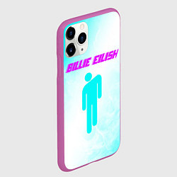 Чехол iPhone 11 Pro матовый BILLIE EILISH БИЛЛИ АЙЛИШ, цвет: 3D-фиолетовый — фото 2