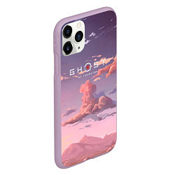 Чехол iPhone 11 Pro матовый Ghost of Tsushima,, цвет: 3D-сиреневый — фото 2