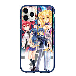 Чехол iPhone 11 Pro матовый Date A Live, цвет: 3D-тёмно-синий