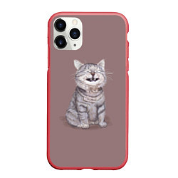 Чехол iPhone 11 Pro матовый Котёнок ыыы