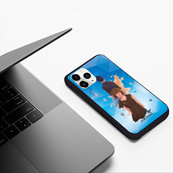 Чехол iPhone 11 Pro матовый Life is Strange!, цвет: 3D-черный — фото 2