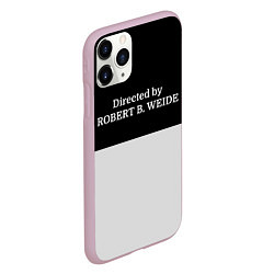 Чехол iPhone 11 Pro матовый Directed by ROBERT B WEIDE, цвет: 3D-розовый — фото 2