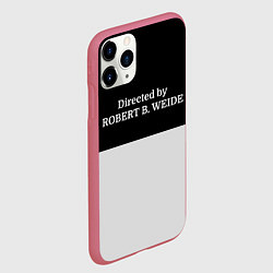 Чехол iPhone 11 Pro матовый Directed by ROBERT B WEIDE, цвет: 3D-малиновый — фото 2