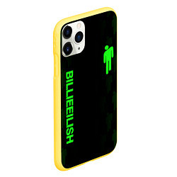 Чехол iPhone 11 Pro матовый BILLIE EILISH, цвет: 3D-желтый — фото 2