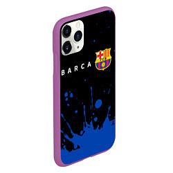 Чехол iPhone 11 Pro матовый BARCELONA БАРСЕЛОНА, цвет: 3D-фиолетовый — фото 2