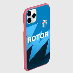 Чехол iPhone 11 Pro матовый РОТОР Волгоград, цвет: 3D-малиновый — фото 2