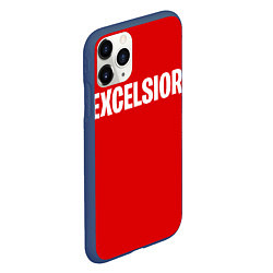 Чехол iPhone 11 Pro матовый EXCELSIOR, цвет: 3D-тёмно-синий — фото 2